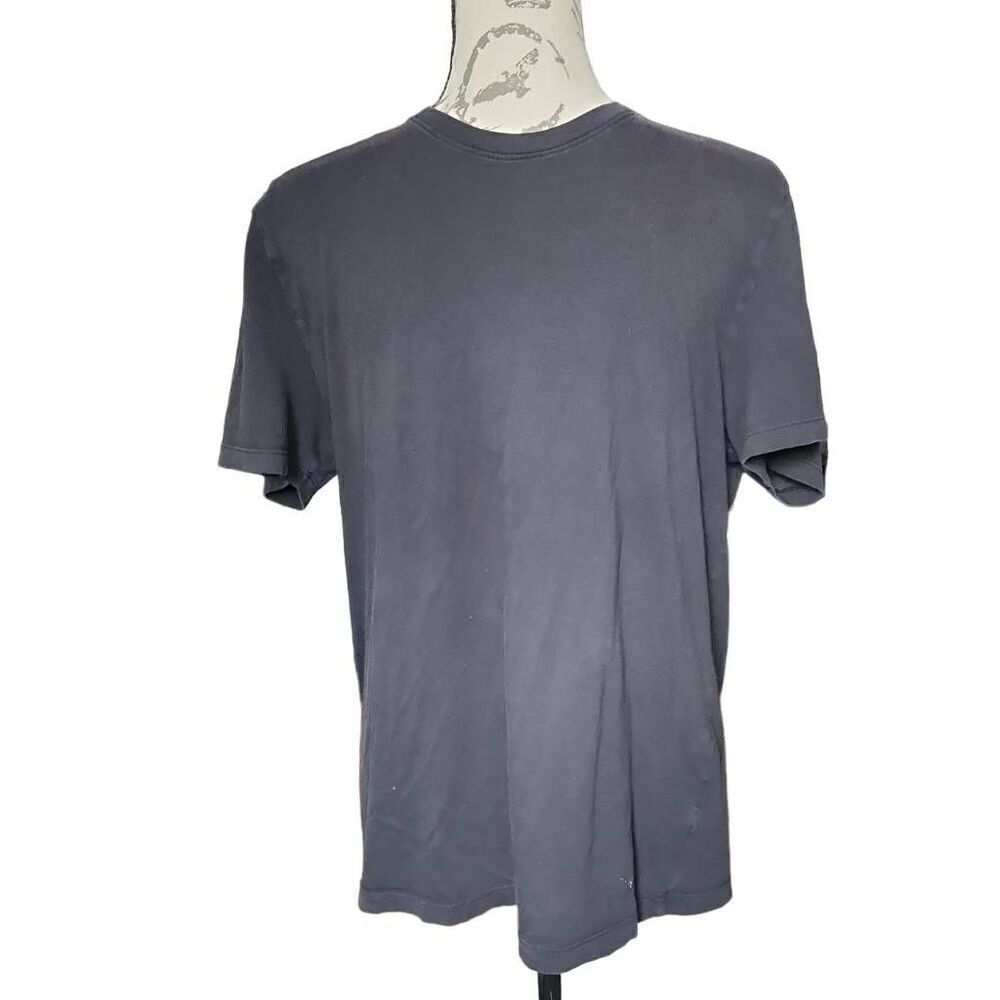 14th & Union Mens Size Medium Vintage Black Pima Cotton Short Sleeve Shirt